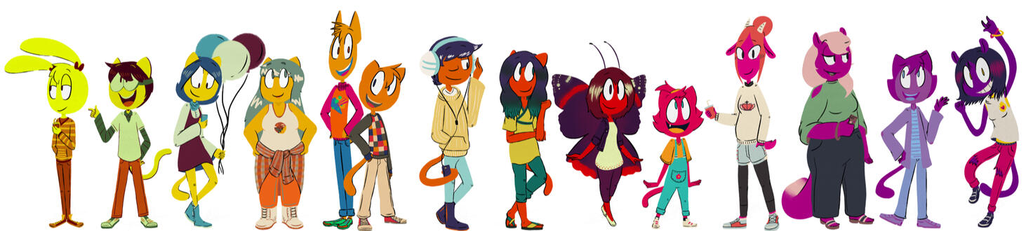 Huevember 2017 OCs Part 1